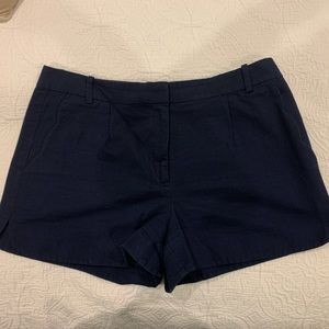 JCrew navy blue cotton shorts
